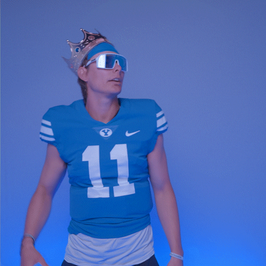 Byu Football Sport GIF by BYU Cougars