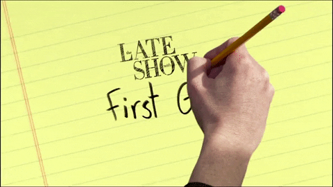 Stephen Colbert First Drafts GIF by The Late Show With Stephen Colbert