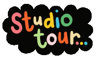 Studio Tour Art Sticker by Linzie Hunter