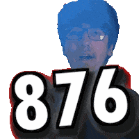 Number Sticker