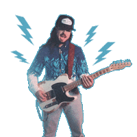 Ian Munsick Sticker by Artistnoize