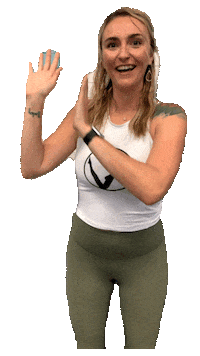 Studiov Happy Dance Sticker by Studio V Pilates & Fitness