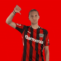 Dislike No GIF by Bayer 04 Leverkusen