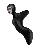 Tongue Flying Sticker by Colin Raff