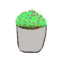 Flower Pot Sticker