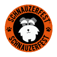Schnauzerfest schnauzer schnauzers schnauzerfest schnauzerwalks Sticker
