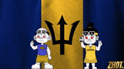 Island Life Flag GIF by Zhotcita