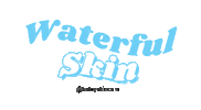 Water Text Sticker by Kaley Skincare