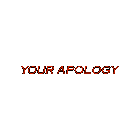 Your Apology Sticker by Jessica Simpson