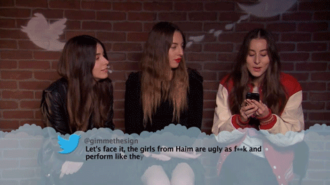 mean tweets GIF