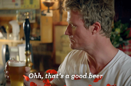 beer cheers GIF by The Bachelor Australia