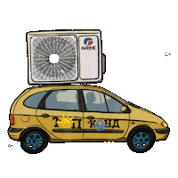 Climate Control Car Sticker by Shamilov