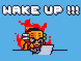 Angry Wake Up GIF by Potatozzz by 9GAG