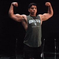 Posing Back Day GIF by The One Up Lifestyle