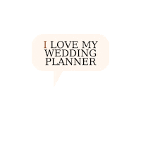 Wedding Planner Sticker by Soiree Social Co