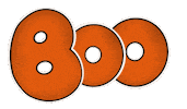 Text Boo Sticker by Zinaida Kazantseva