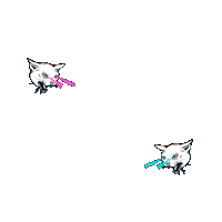 Frequency Festival Laser Cat Sticker by FM4 FREQUENCY