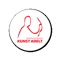 kunstadelthapert logo muziek muziekvereniging hapert Sticker