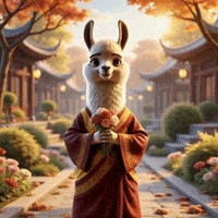 dalaillamazen animation cartoon character zen GIF