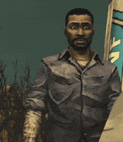 Nervous The Walking Dead Game GIF
