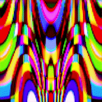 Op Art Rainbow GIF by Joe Winograd