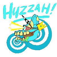 Hooray Celebrate Sticker