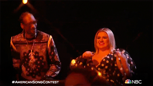 Kelly Clarkson Dancing GIF by NBC