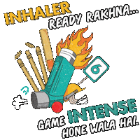 Chennai Super Kings Cricket Sticker by PharmEasyApp