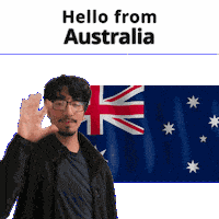 Australia Au Sticker