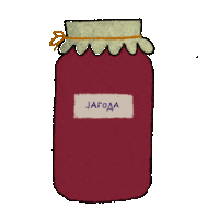 marijabobic jar zima jesen jagoda Sticker