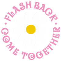 flashbacksalou dance flower power club Sticker