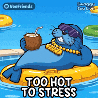 Summer Swimming GIF by VeeFriends