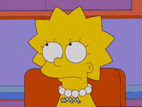 angry lisa simpson GIF