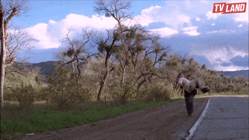 kevin james running GIF by TV Land