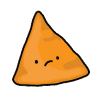 Sad Food Sticker by theplayfulindian