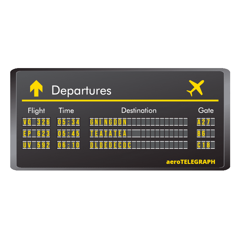 airport departure Sticker by aeroTELEGRAPH