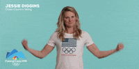 pyeongchang 2018 jessie diggins GIF by NBC Olympics