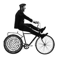 tenimentileone illustration wine bike italy Sticker