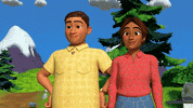 Dance Camping GIF by Moonbug