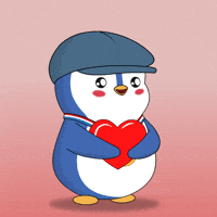 Heart Love GIF by Pudgy Penguins