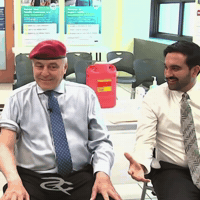 Flu Shot Hold Hands GIF by Respective
