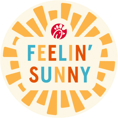 Sunshine Shine Bright Sticker by Chick-fil-A