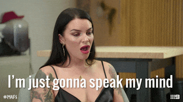 Speak Channel 9 GIF by Married At First Sight Australia