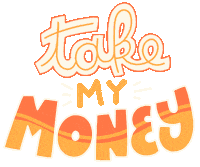 Shopping Spree Love Sticker by Joannabehar