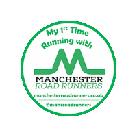 Runner Manchester Sticker by MancRoadRunners