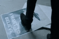 i want to believe kick GIF by The X-Files
