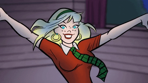 sabrina the teenage witch GIF by Archie Comics