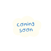 beecuteart cloud coming soon beecuteart Sticker