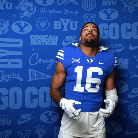 College Football Go Cougs GIF by BYU Cougars