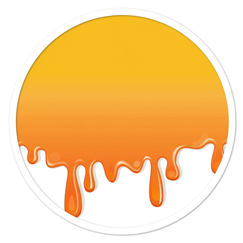 Food Orange Sticker by 2FillesOrdinaires